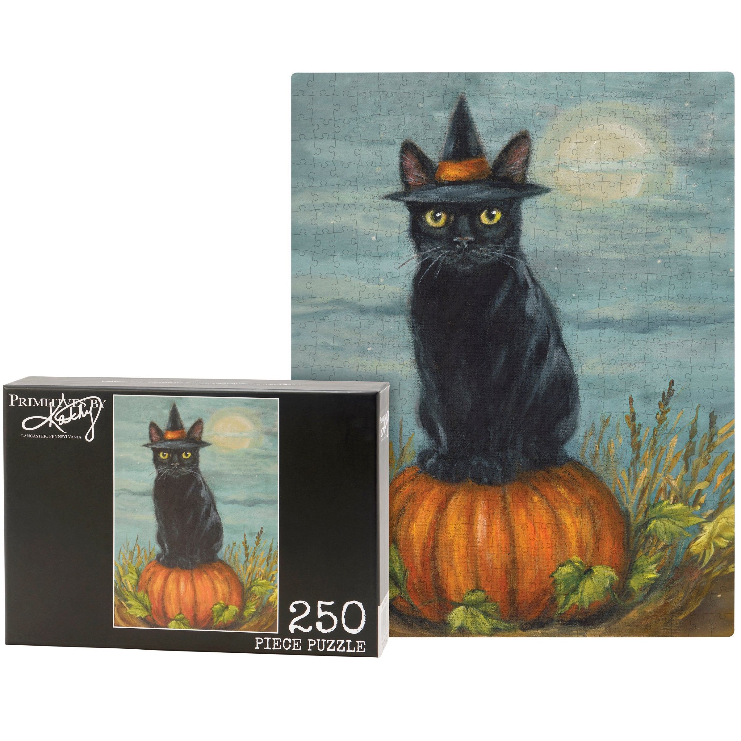 Black Cat Witch 250pc Puzzle – Summit St Shop