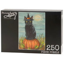 Load image into Gallery viewer, Black Cat Witch 250pc Puzzle
