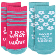 Load image into Gallery viewer, I Do What I Want Baby Sock Set
