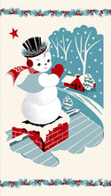 Load image into Gallery viewer, Snowman Panel - Winter In Snowtown
