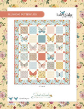 Load image into Gallery viewer, Sketchbook - FREE PATTERN - Blushing Butterflies Quilt Kit
