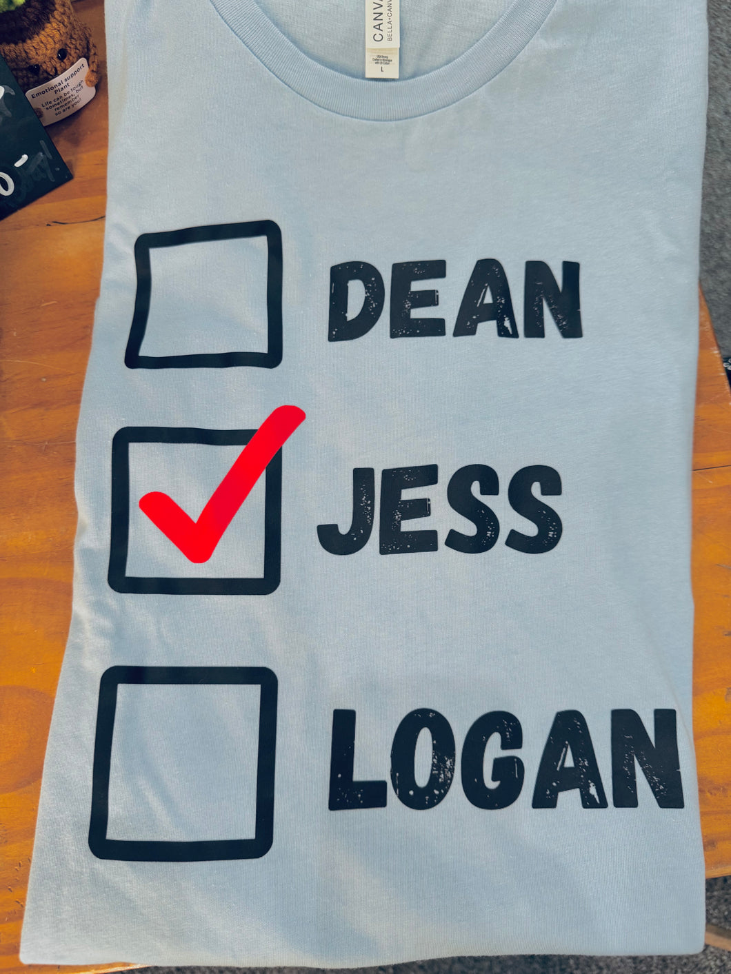 Dean Jess or Logan T-Shirt