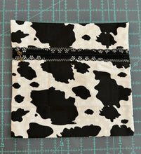 Load image into Gallery viewer, Cow Handmade Zipper Bag - Cassy Raymond
