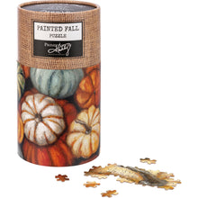 Load image into Gallery viewer, Painted Fall Pumpkin Puzzle
