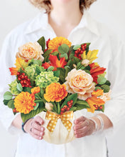 Load image into Gallery viewer, Fresh Cut Paper Bouquet - Pumpkin Spice
