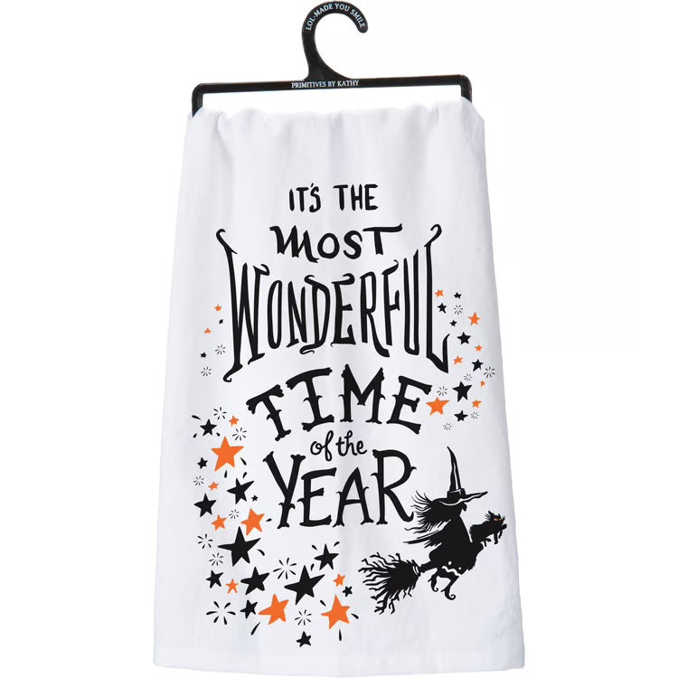 It's The Most Wonderful Time Of The Year Witch Towel