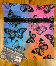 Load image into Gallery viewer, Bright Butterflies Handmade Zipper Bag - Cassy Raymond
