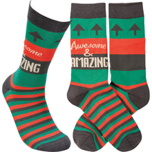 Load image into Gallery viewer, Awesome &amp; Amazing Socks
