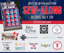 Load image into Gallery viewer, Patriotic - Meet Me In Philadelphia Top Quilt Kit
