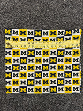Load image into Gallery viewer, U Of M Yellow Handmade Zipper Bag - Cassy Raymond
