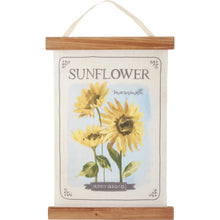 Load image into Gallery viewer, Sunflower Seed Packet Wall Decor
