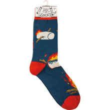 Load image into Gallery viewer, Hot Dogs &amp; Marshmallows Socks
