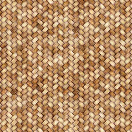 Basket Weave Light Brown - Cotton Tails