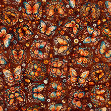 Load image into Gallery viewer, Burnt Umber Butterflies - Harvest Hollow
