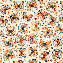 Load image into Gallery viewer, Cream Butterflies - Harvest Hollow
