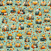 Load image into Gallery viewer, Dusty Aqua Pumpkin Patch - Harvest Hollow
