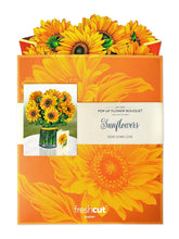 Load image into Gallery viewer, Fresh Cut Paper Bouquet - Sunflowers
