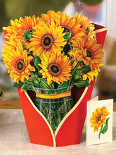 Load image into Gallery viewer, Fresh Cut Paper Bouquet - Sunflowers
