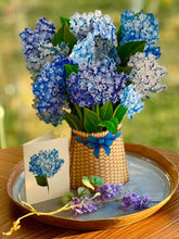 Load image into Gallery viewer, Fresh Cut Paper Bouquet - Nantucket Hydrangea
