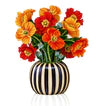 Load image into Gallery viewer, Fresh Cut Paper Bouquet - French Poppies
