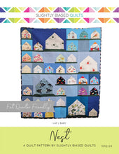 Load image into Gallery viewer, Nest Quilt Pattern - Slightly Biased Quilts
