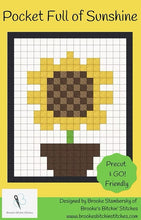 Load image into Gallery viewer, Pocket Full Of Sunshine Pixelated Quilt Pattern - Brooke's Bitchin' Stitches
