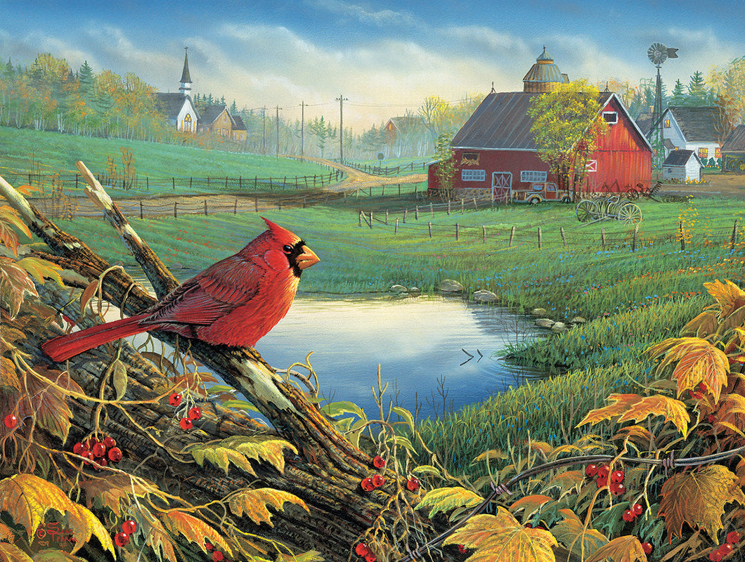 Farmland Visitor 500pc Puzzle