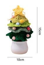 Load image into Gallery viewer, Crochet Potted Christmas Tree
