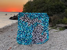 Load image into Gallery viewer, The Mitten State - Michigan Pixelated Quilt Pattern - Brooke's Bitchin' Stitches
