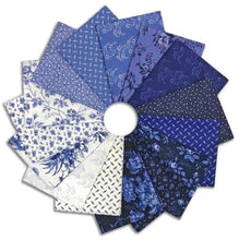Load image into Gallery viewer, Jasper Blue Fat Quarter Bundle
