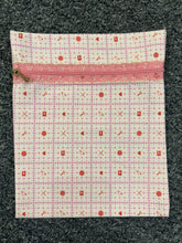 Load image into Gallery viewer, Stitchy Pink Handmade Zipper Bag - Cassy Raymond
