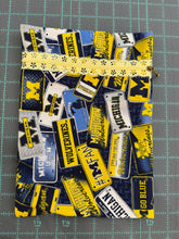 Load image into Gallery viewer, Michigan Plates Handmade Zipper Bag - Cassy Raymond
