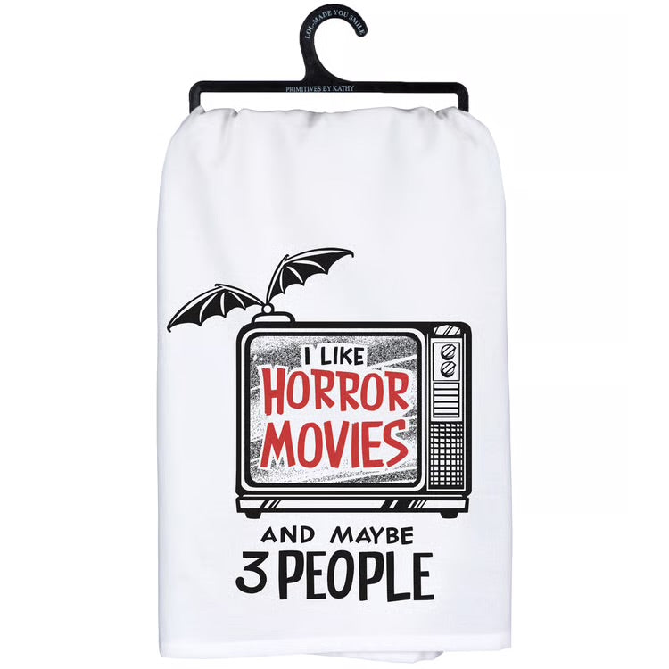 I Like Horror Movies And Maybe Two People Towel