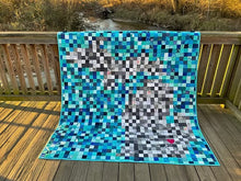 Load image into Gallery viewer, The Mitten State - Michigan Pixelated Quilt Pattern - Brooke's Bitchin' Stitches
