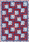 Load image into Gallery viewer, Carousel - Three Yard Quilt Pattern
