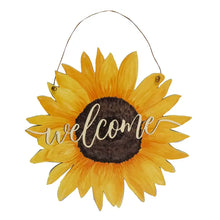 Load image into Gallery viewer, Sunflower Welcome Sign
