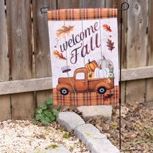 Load image into Gallery viewer, Welcome Fall Garden Flag
