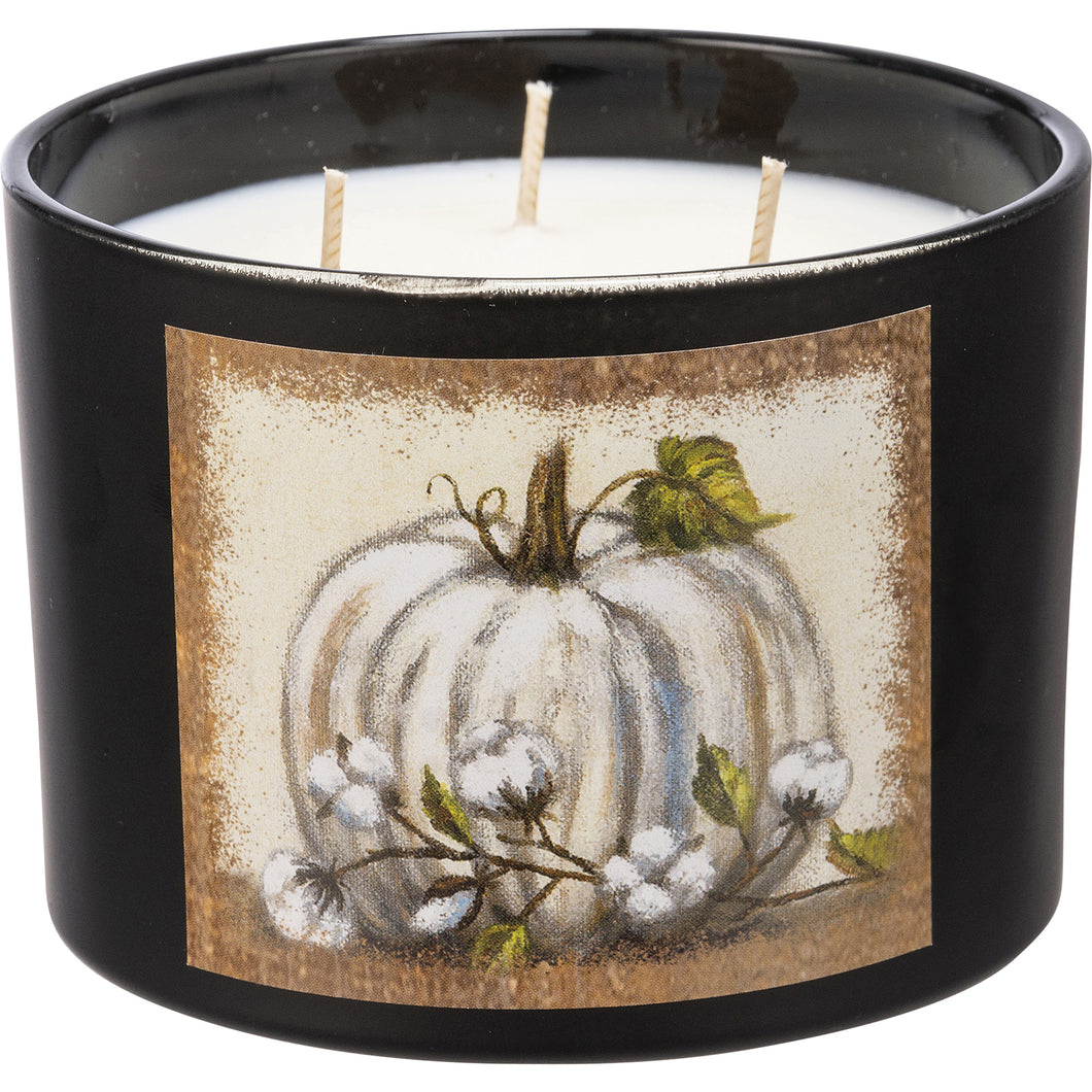 Pumpkin Spice - White Pumpkin Jar Candle