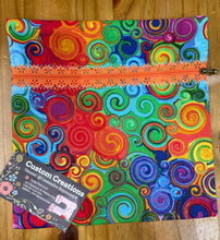 Load image into Gallery viewer, Swirls Handmade Zipper Bag - Cassy Raymond
