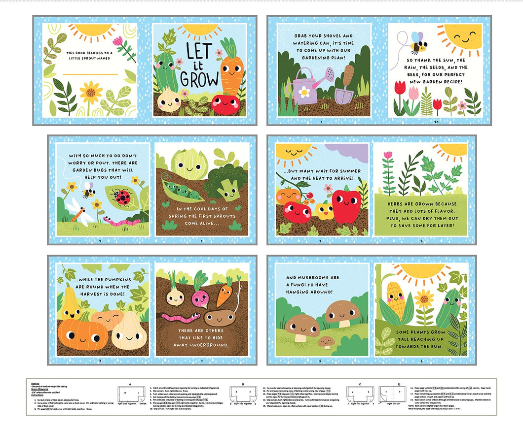 Let It Grow Book Panel - Let It Grow