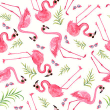 Load image into Gallery viewer, Flamingos - Tropical Bird Bath
