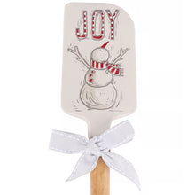 Load image into Gallery viewer, Joy Snowman Spatula

