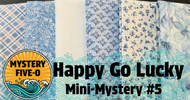 Blue Prairie 6 Fat Quarter Bundle - Pot O' Luck Mini Mystery