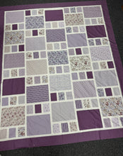 Load image into Gallery viewer, Purple Daybreak On The Prairie - Craftsman Top Quilt Kit
