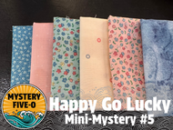 Sweet Pastels 6 Fat Quarter Bundle - Lucky Duck Mini Mystery