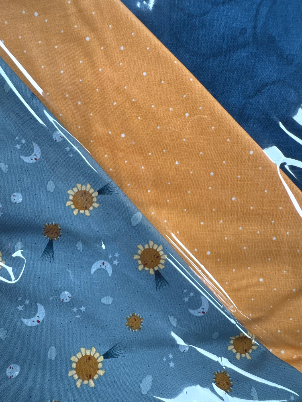 Moon Sun Stars -  3 Yard Bundle