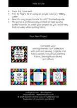Load image into Gallery viewer, Sew, Pin, Rip, Shop Panel - Staci W Quilts
