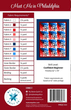 Load image into Gallery viewer, Meet Me In Philidalphia - My Beste Quilt Co

