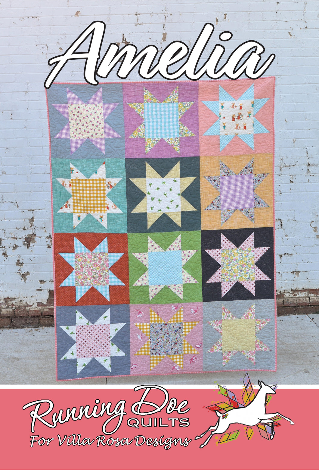 Amelia Quilt Pattern - Villa Rosa Designs