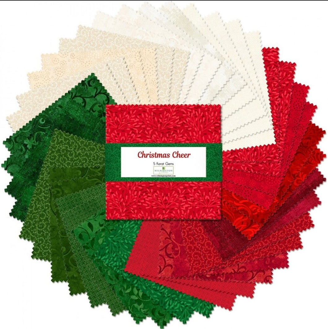 Christmas Cheer 5 Inch Stacker (Charm Pack)